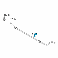 OEM 2022 BMW Z4 Stabilizer Support Diagram - 33-50-6-869-239