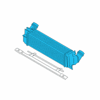 OEM 2018 BMW X4 Charge-Air Cooler Diagram - 17-51-7-593-845