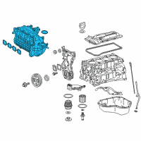 OEM Lexus ES300h Manifold Assembly, Intake Diagram - 17120-36050
