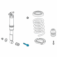 OEM Honda Odyssey Bolt, Flange (14X79) Diagram - 90170-SHJ-A00