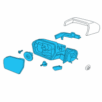 OEM 2020 Ford Expedition MIRROR ASY - REAR VIEW OUTER Diagram - LL1Z-17682-CA