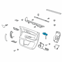 OEM 2014 GMC Sierra 3500 HD Lock Switch Diagram - 15804094