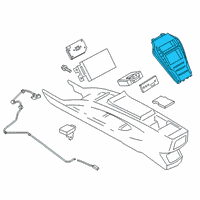 OEM 2019 Ford Fusion Dash Control Unit Diagram - FP5Z-19980-BA