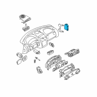OEM Chrysler Sebring Sensor Diagram - MR512681