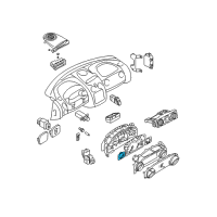 OEM Dodge Stratus Gage-Fuel Diagram - MR532042