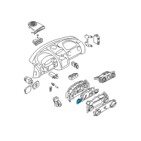 OEM 2001 Dodge Stratus Gage-Fuel Diagram - MR532042