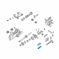 OEM 2005 Ford Freestar Lower Shaft Diagram - 3F2Z-3B676-AA