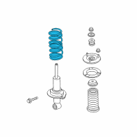 OEM Nissan Pathfinder Armada Spring-Front Diagram - 54010-7S102