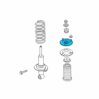 OEM 2004 Infiniti QX56 Bracket-Front Shock Absorber Diagram - 56115-7S000