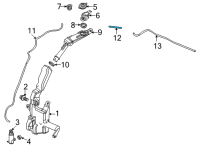 OEM 2022 Honda Civic TUBE (4X7X100) Diagram - 76821-TZA-J01