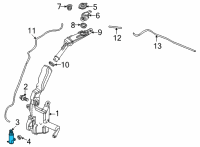 OEM 2021 Honda CR-V Motor, Washer Diagram - 76806-TLA-C01