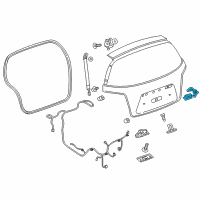 OEM 2014 Chevrolet Sonic Release Switch Diagram - 96940890