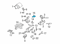 OEM Mercury Warning Switch Diagram - 2L2Z-11A127-AA