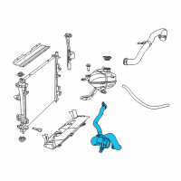 OEM Jeep Grand Cherokee Hose-Radiator Outlet Diagram - 68263041AA