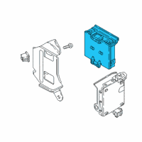 OEM 2019 Toyota Yaris Module Diagram - 89221-WB005