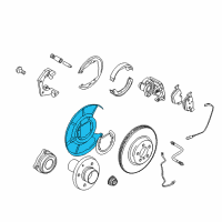 OEM 2015 BMW 750i Protection Plate Right Diagram - 34-21-6-775-272
