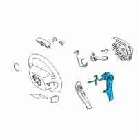 OEM Toyota Prius C Switch Assembly Diagram - 84244-47101-B0