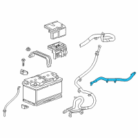 OEM Buick LaCrosse Negative Cable Diagram - 26218508