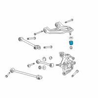 OEM 2013 Acura TL Boot, Rear Ball (Upper) Diagram - 52514-TA0-A01