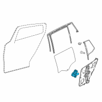 OEM 2017 Infiniti QX30 Motor Assy-Regulator, LH Diagram - 82730-5DM0A