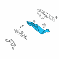 OEM 2012 Ford Fusion Preconverter Diagram - AE5Z-5G232-A