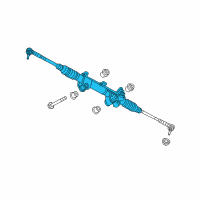 OEM Dodge Ram 1500 Gear-Rack And Pinion Diagram - RL366383AK