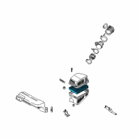 OEM Kia Sedona Element Diagram - 0K52Y1333X