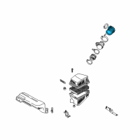 OEM Kia Sedona Hose-Air Intake Diagram - 0K52Y13221A