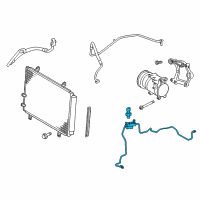 OEM 2014 Toyota Camry Liquid Line Diagram - 88710-06330