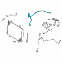 OEM Toyota Camry Suction Hose Diagram - 88704-06440