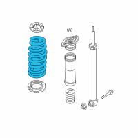 OEM 2020 Kia Optima Spring-Rear Diagram - 55350A8510