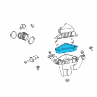 OEM 2010 Ford Transit Connect Filter Element Diagram - 9T1Z-9601-A