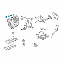 OEM 2005 Pontiac Sunfire Manifold Gasket Diagram - 24455112