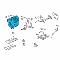 OEM 2009 Pontiac G6 Intake Manifold Diagram - 12597953