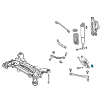 OEM 2016 Dodge Charger Nut Diagram - 6507109AA