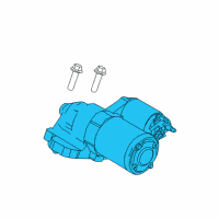 OEM 2011 Lincoln MKZ Starter Diagram - BE5Z-11002-C