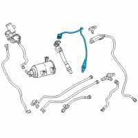 OEM BMW 740i xDrive Oxygen Sensor Diagram - 11-78-8-611-294