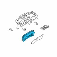 OEM Dodge Stratus Wiring-Combination Diagram - 8100A010