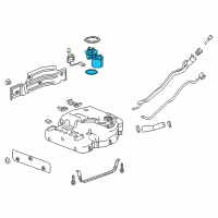OEM 2022 Buick Enclave Fuel Pump Diagram - 85513895
