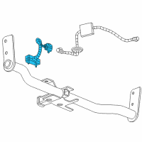 OEM 2010 GMC Terrain Connector Wire Diagram - 10364351