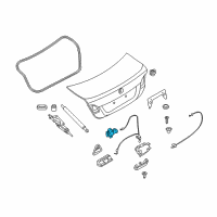 OEM 2008 BMW 128i Catch Code Diagram - 51-24-7-208-719