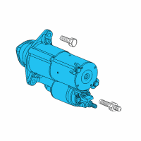 OEM 2011 Chevrolet Cruze Starter Diagram - 25194634