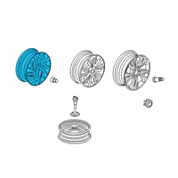 OEM 2021 Honda Civic DISK, ALUMINUM WHEEL (16X7J) (MAXION WHEELS) Diagram - 42700-TGG-AC2