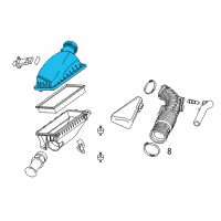 OEM 2007 Ford Crown Victoria Upper Cover Diagram - 5W1Z-9661-A