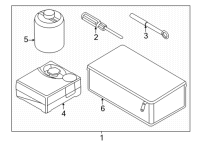 OEM 2022 Hyundai Tucson TOOL SET-OVM Diagram - 09130-N9000