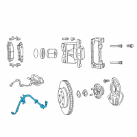 OEM 2012 Dodge Charger Line-Brake Diagram - 5290843AF