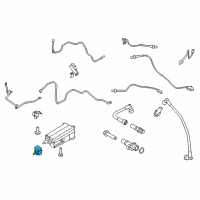 OEM Ford Escape Reservoir Assembly Diagram - CU5Z-9F945-A