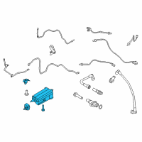 OEM 2017 Ford Transit-150 Vapor Canister Diagram - CK4Z-9D653-C