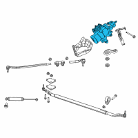 OEM Ram 3500 Gear-Power Steering Diagram - 5154350AD