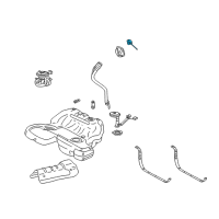 OEM 2004 Buick Rainier Fuel Cap Diagram - 10326370